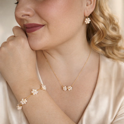 Rosalie Pearl Blossom Bracelet