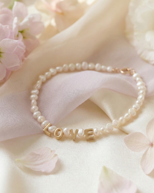 Sylvie LOVE Pearl Bracelet