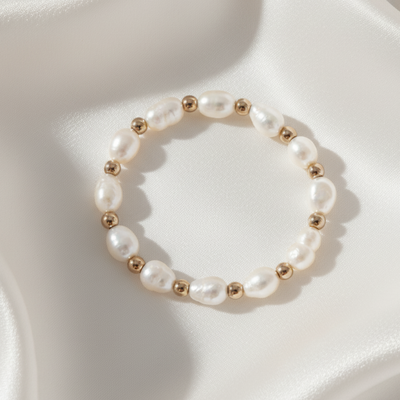 Phoebe Beads and Seed Pearl Ring
