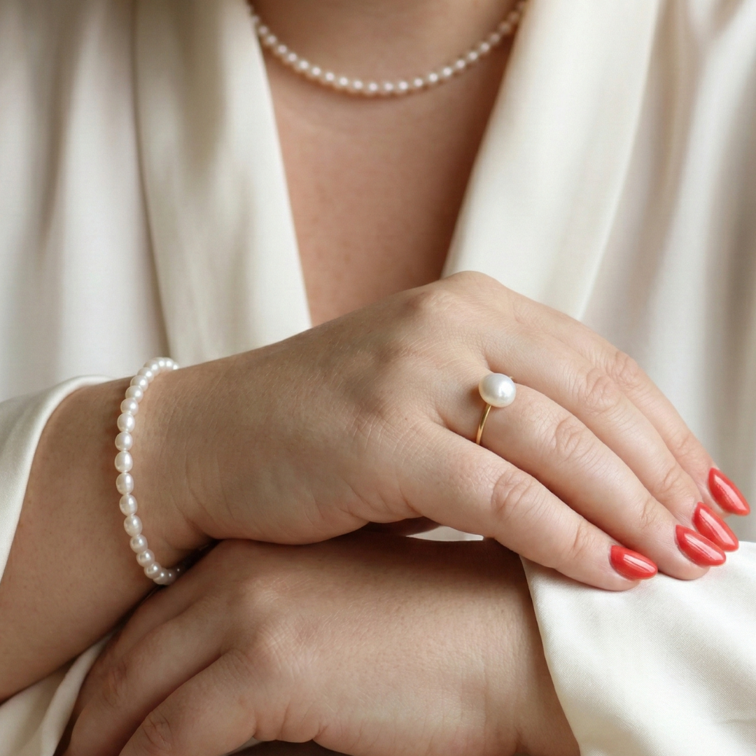 Genevive Classic Pearl Bracelet