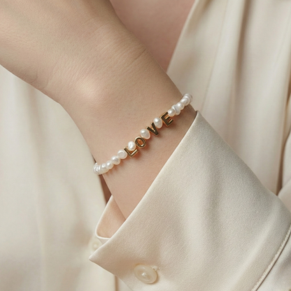 Sylvie LOVE Pearl Bracelet