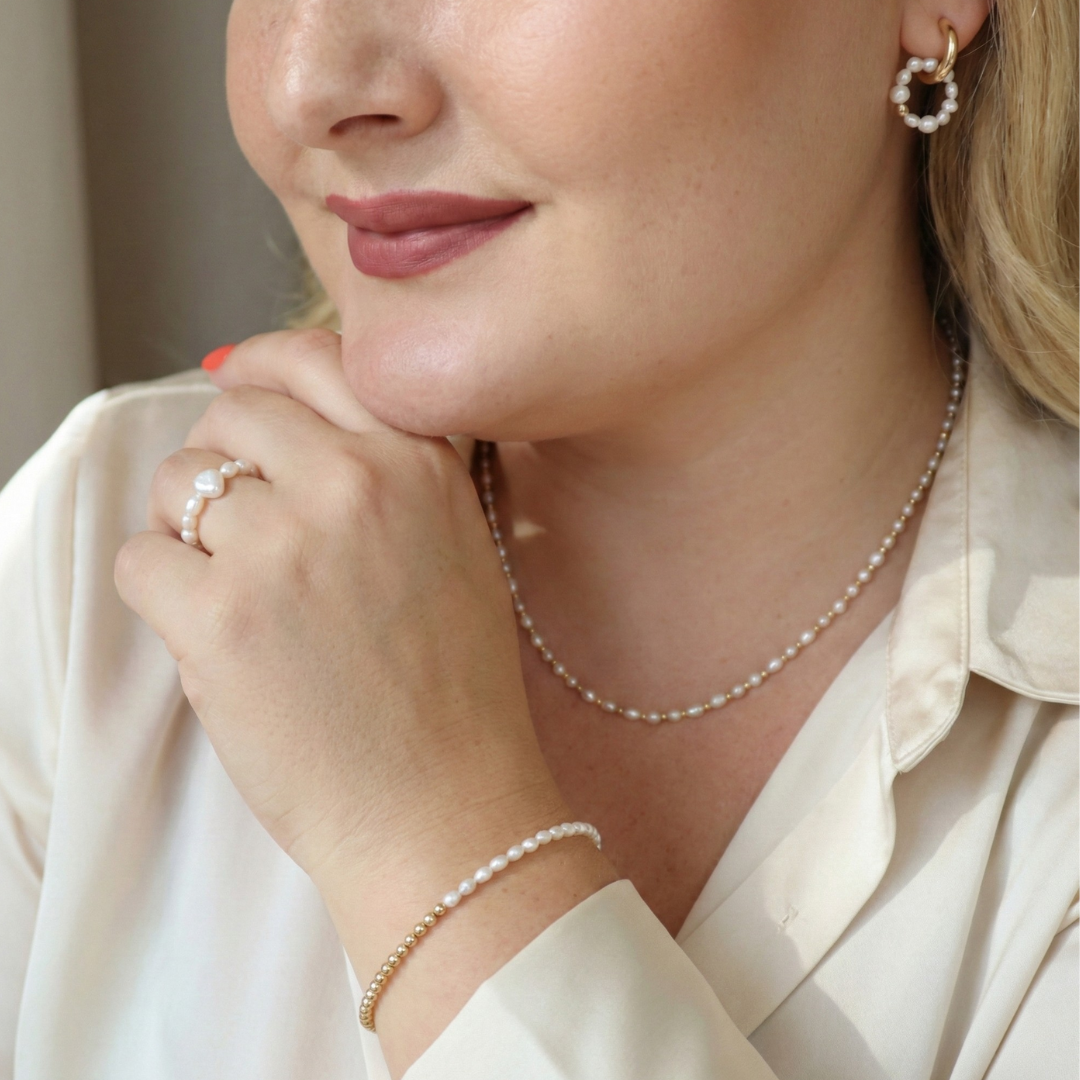 Freya Pearls and Beads Bracelet