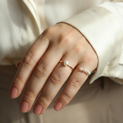Poppy Four Pearl Ring