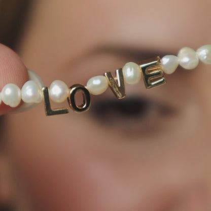 Sylvie LOVE Pearl Bracelet