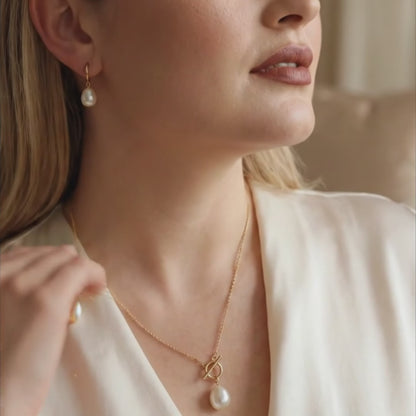 Julia 3 in 1 Convertible Large Pearl Necklace
