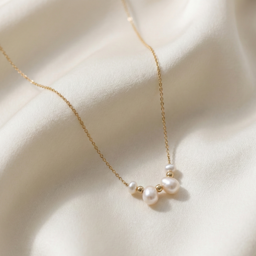 The Everlasting Bond Pearl Necklace