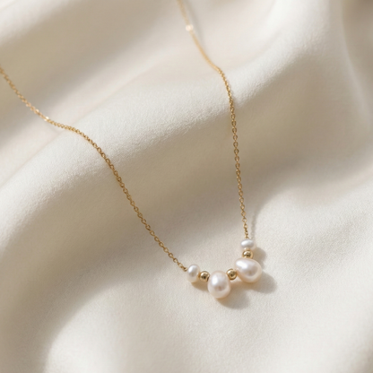 The Everlasting Bond Pearl Necklace