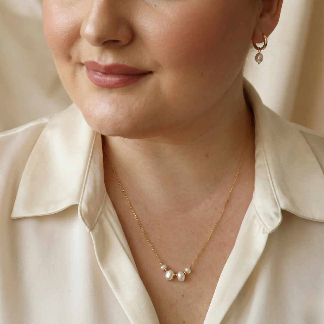 The Everlasting Bond Pearl Necklace