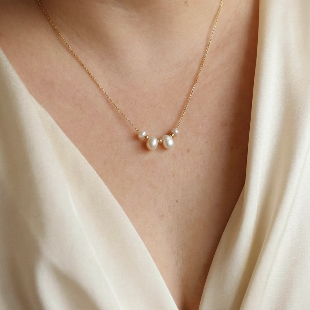 The Everlasting Bond Pearl Necklace