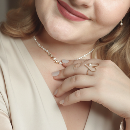 Sylvie LOVE Pearl Necklace